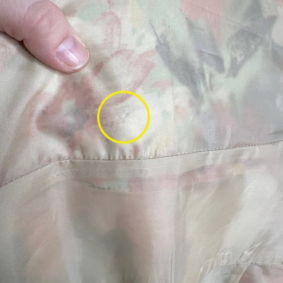 Ann Taylor Factory Floral V Neck Midi Tea Party A Line Dress - Picture 11 of 13